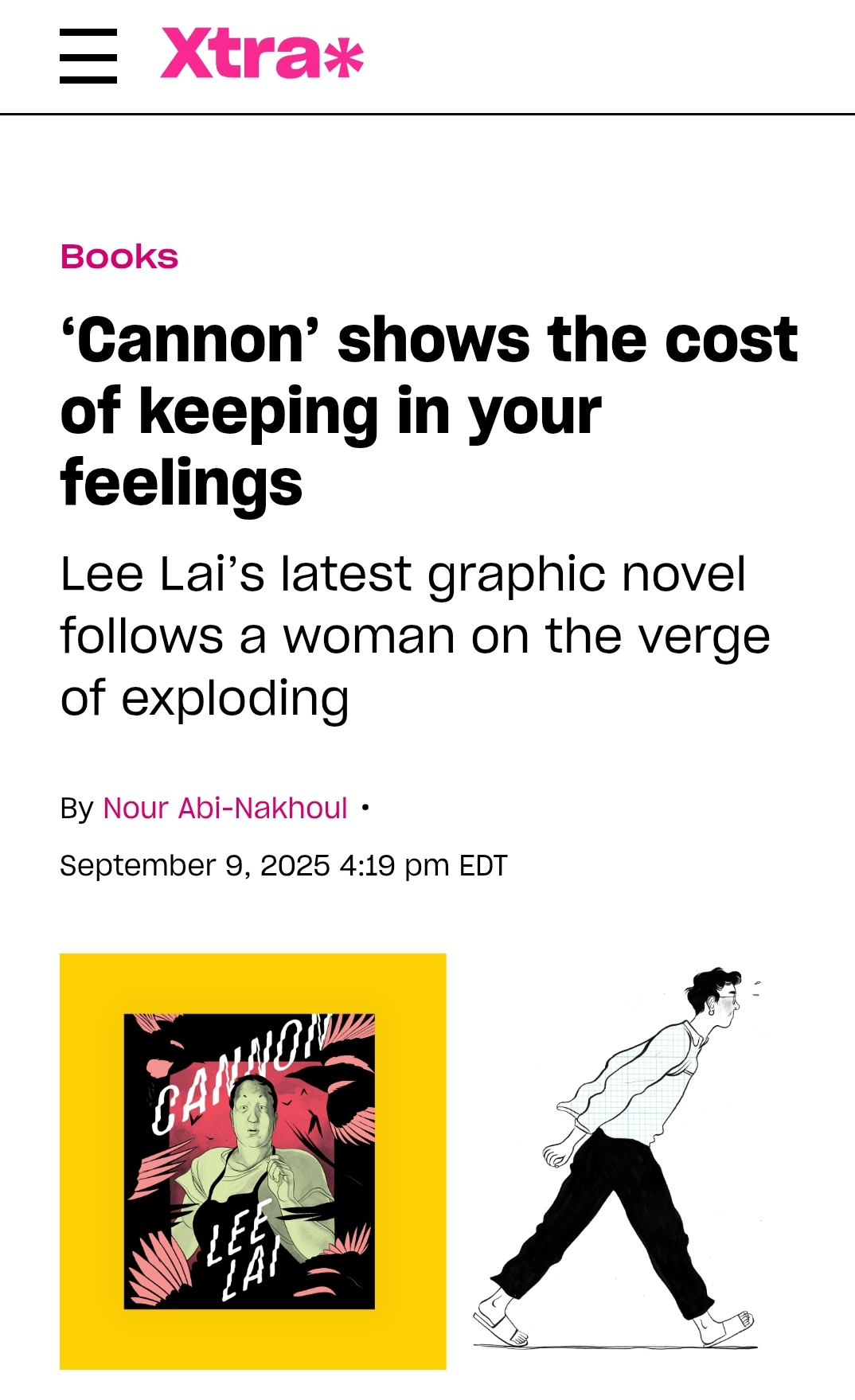 Xtra reviews Lee Lai’s new book,&nbsp;Cannon